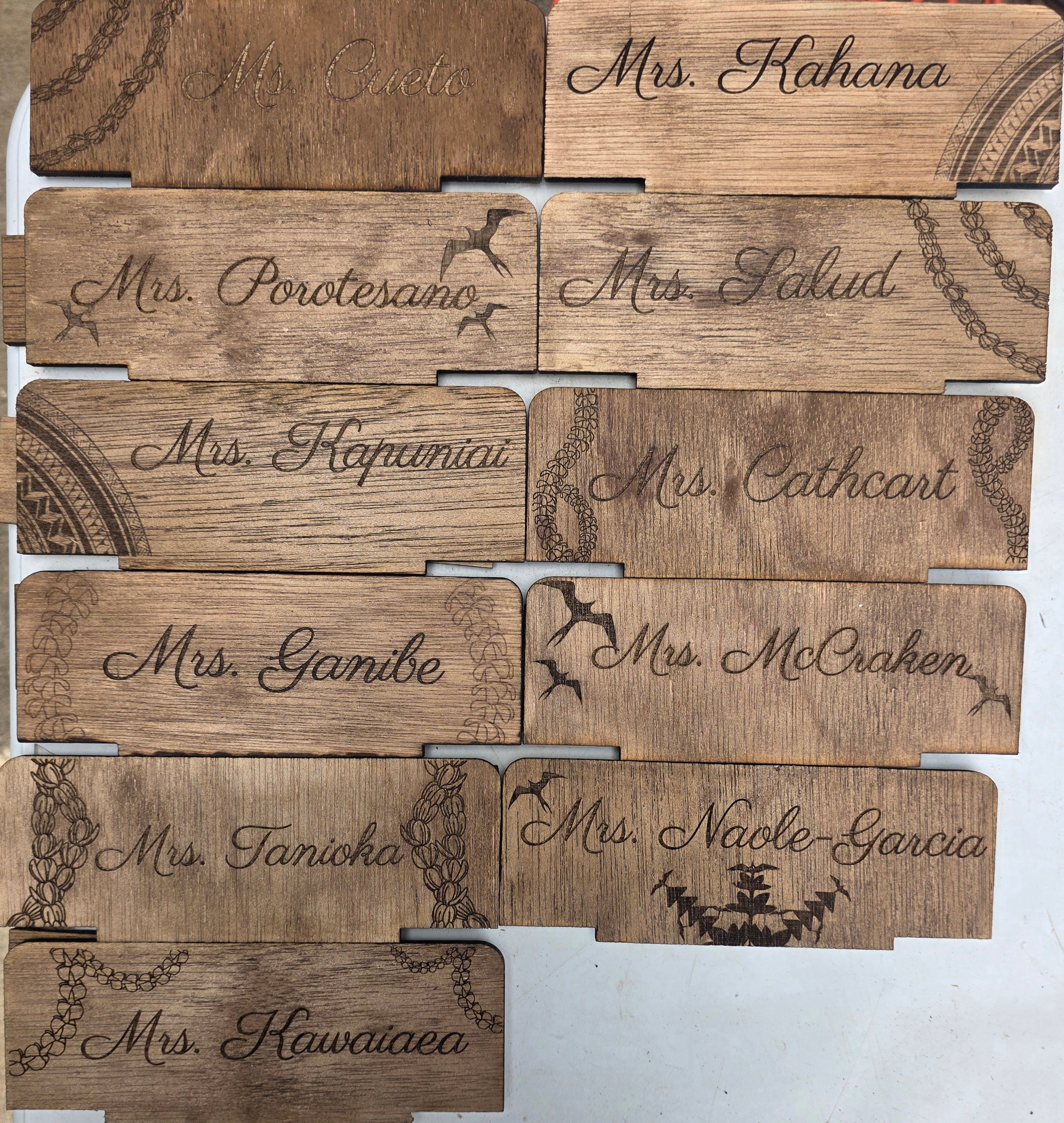 Desk Plate (customizable)