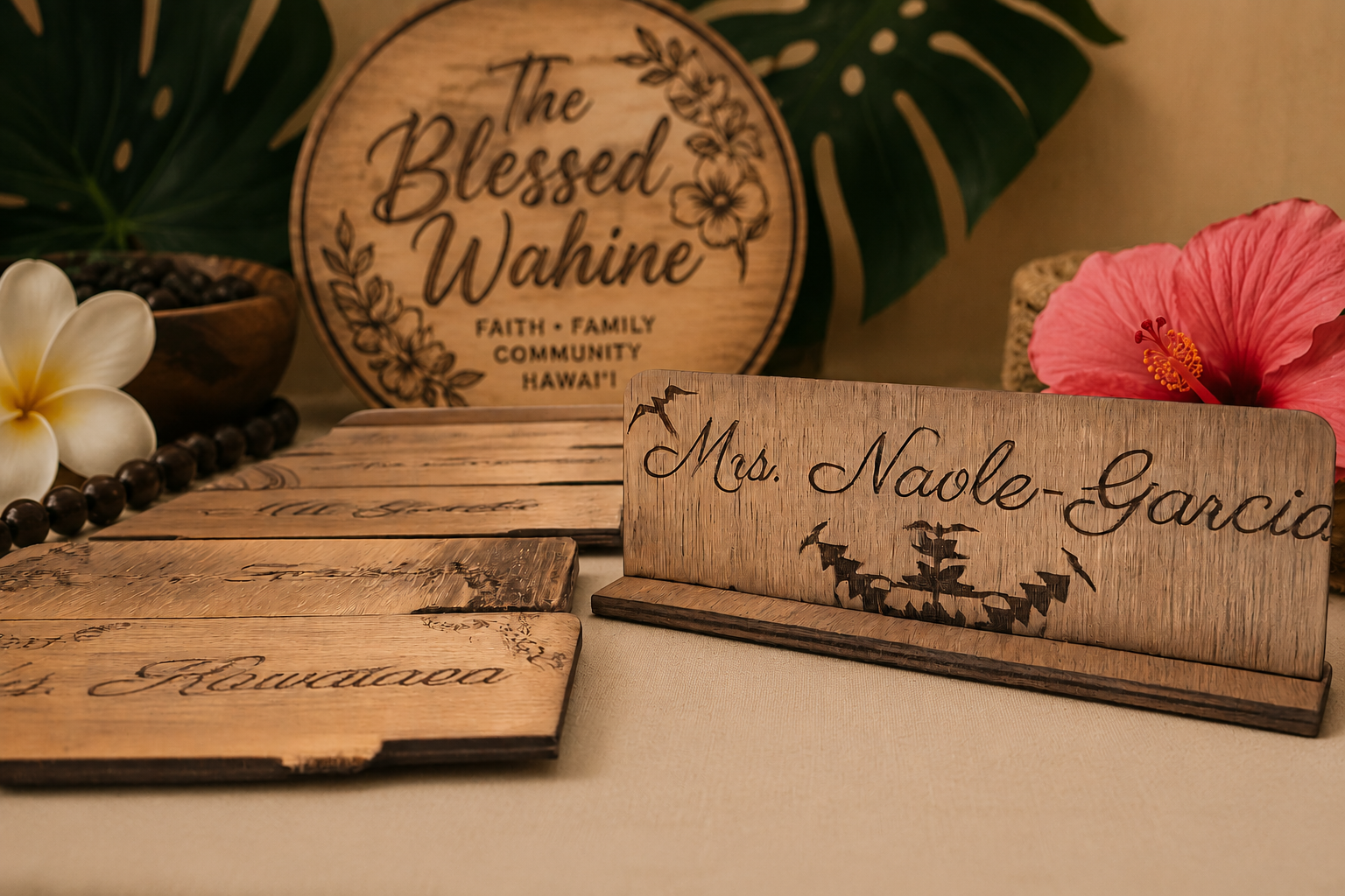 Desk Plate (customizable)